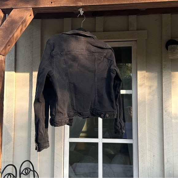 Levi's Premium ORIGINAL TRUCKER JACKET black air size L SOLD OUT ONLINE - Picture 5 of 9